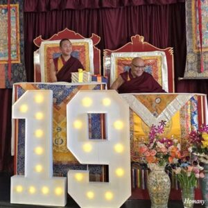 Anniversaire de Bokar Rimpoché